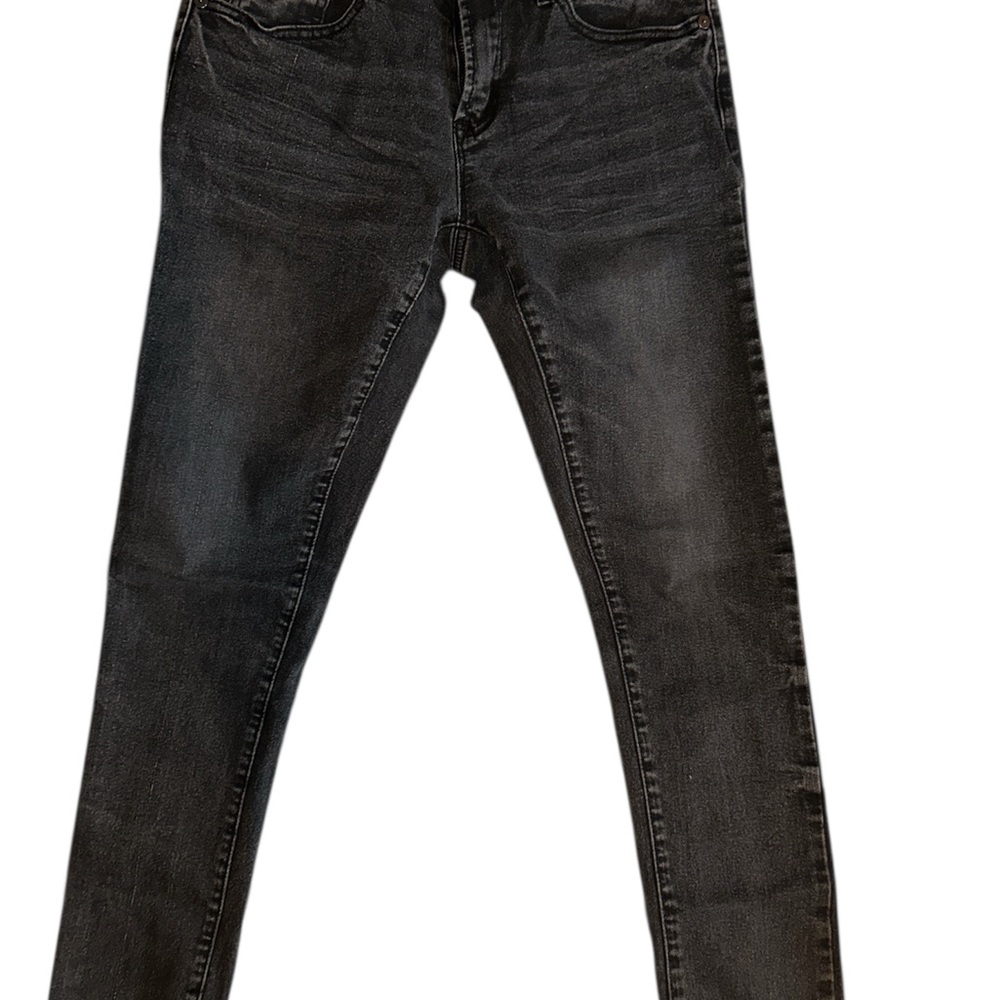 Men’s Rue21 Stacked Skinny Supreme Flex Black Jeans